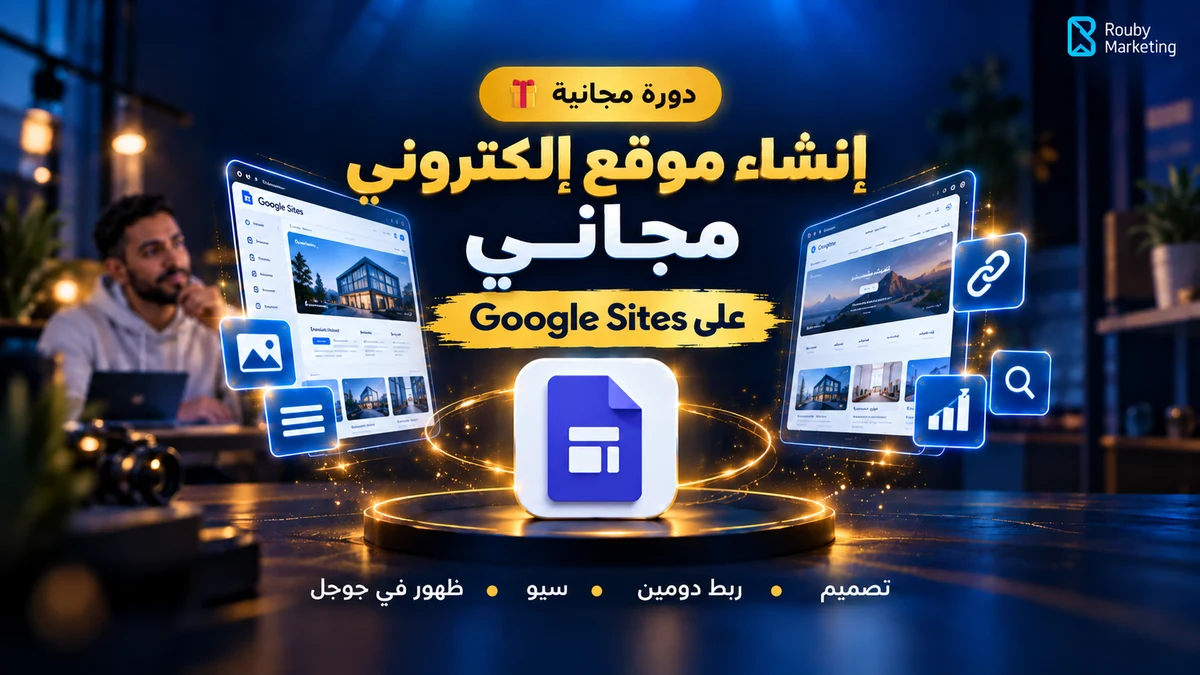 إنشاء موقع إلكتروني مجاني على Google Sites (قوقل سايت) + أساسيات SEO