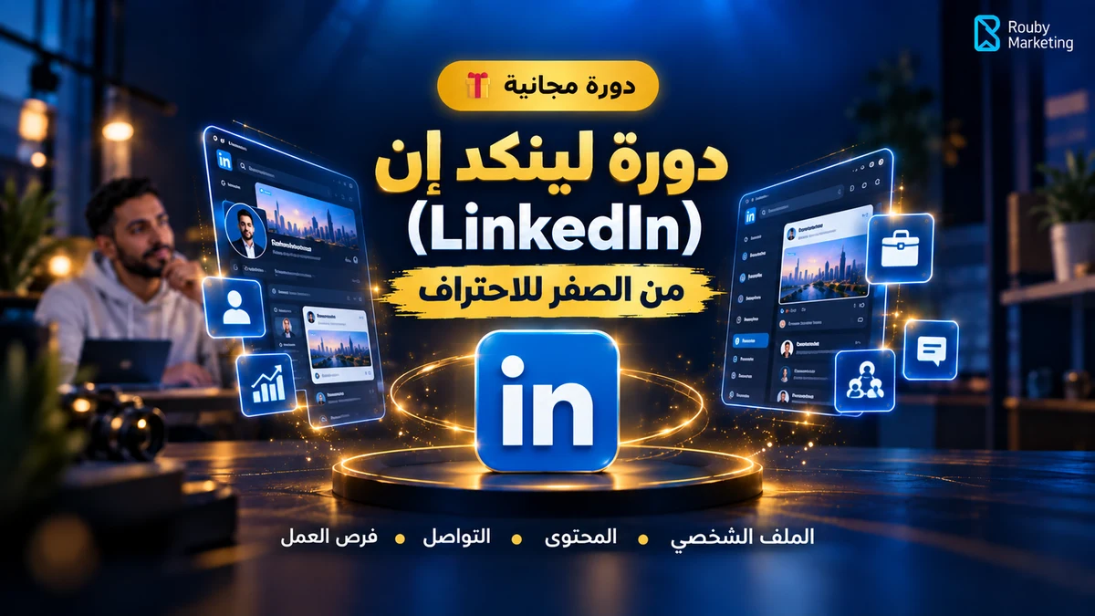دورة لينكد إن (LinkedIn) من الصفر للاحتراف — دليل شامل 2026